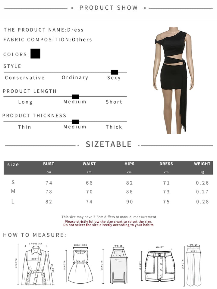 Weird Puss Signature Mini Dress For Stylish