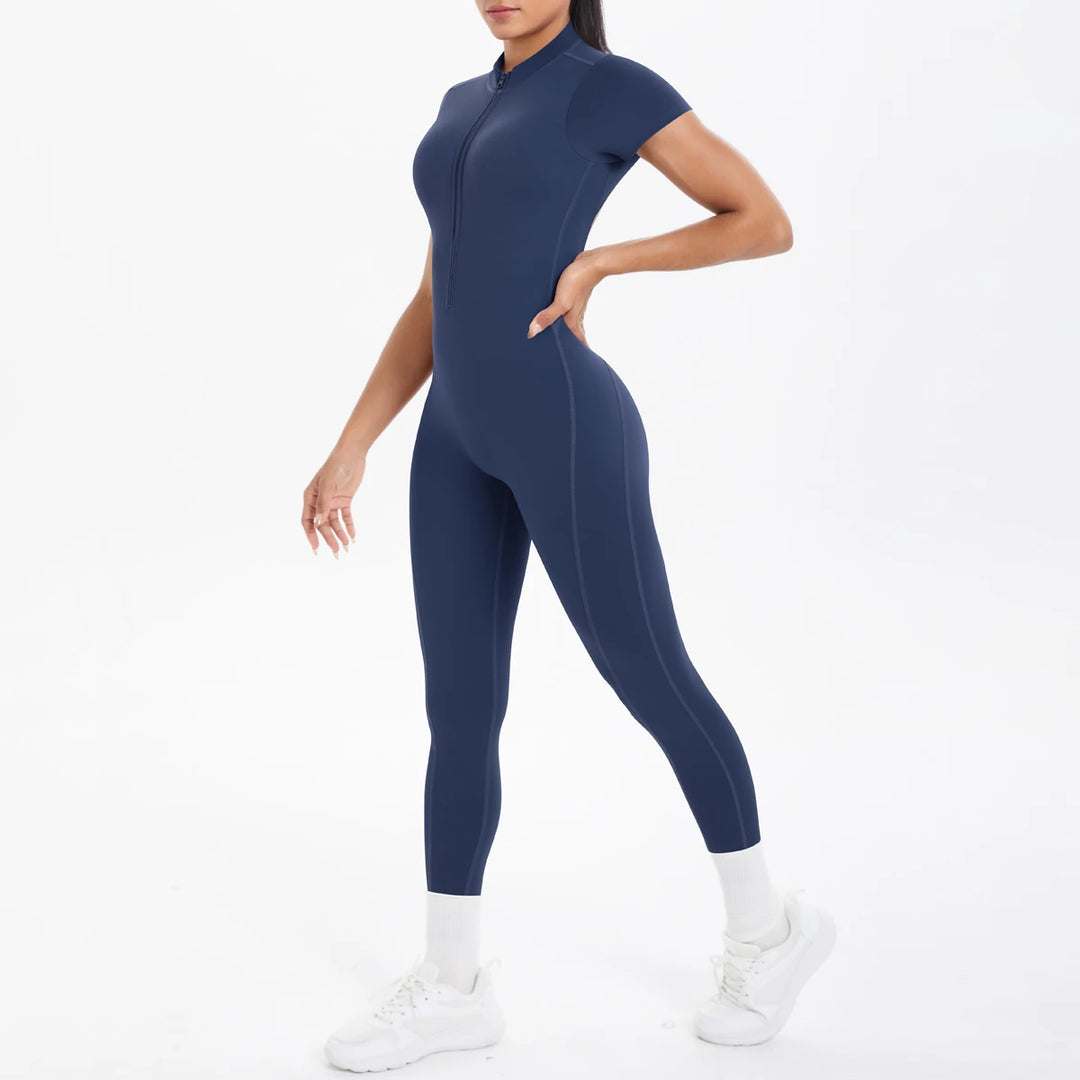 Backless Scrunch Jumpsuit For Women Push Up Yoga
