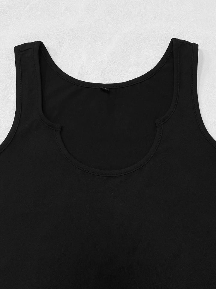 Elegant Notched Neck Bodycon Dress For Women