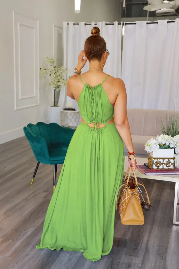 Elegant 2025 Summer Long Dress For Women Club