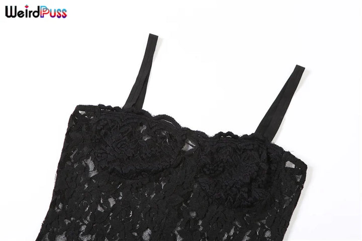 Buy Our Exclusive Black Lace Maxi Dress For Summer