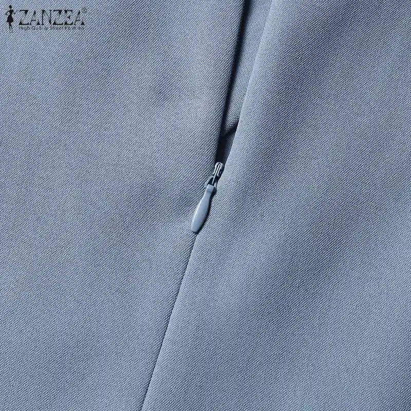Elegant V Neck Bodycon Dress Fine Weave Workwear
