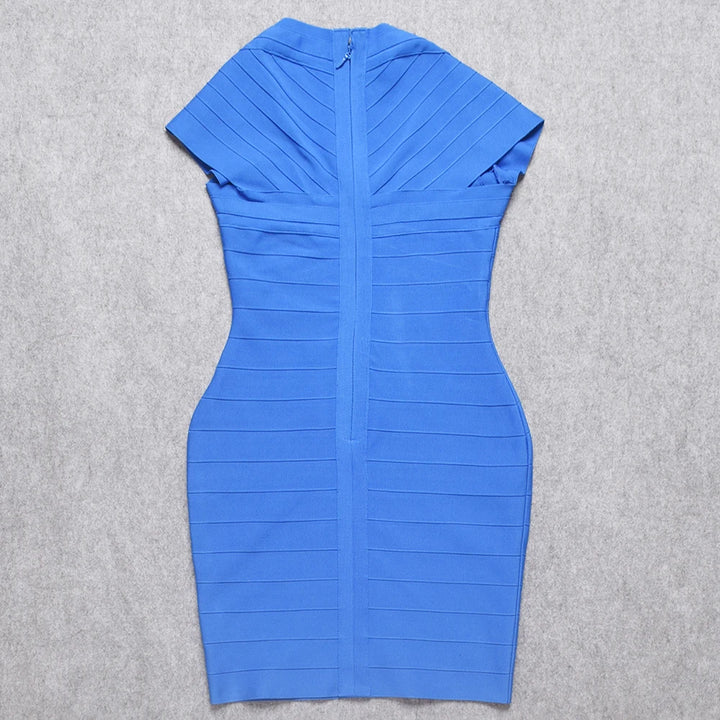 Beaukey Premium Stretch Bodycon Evening Mini Dress