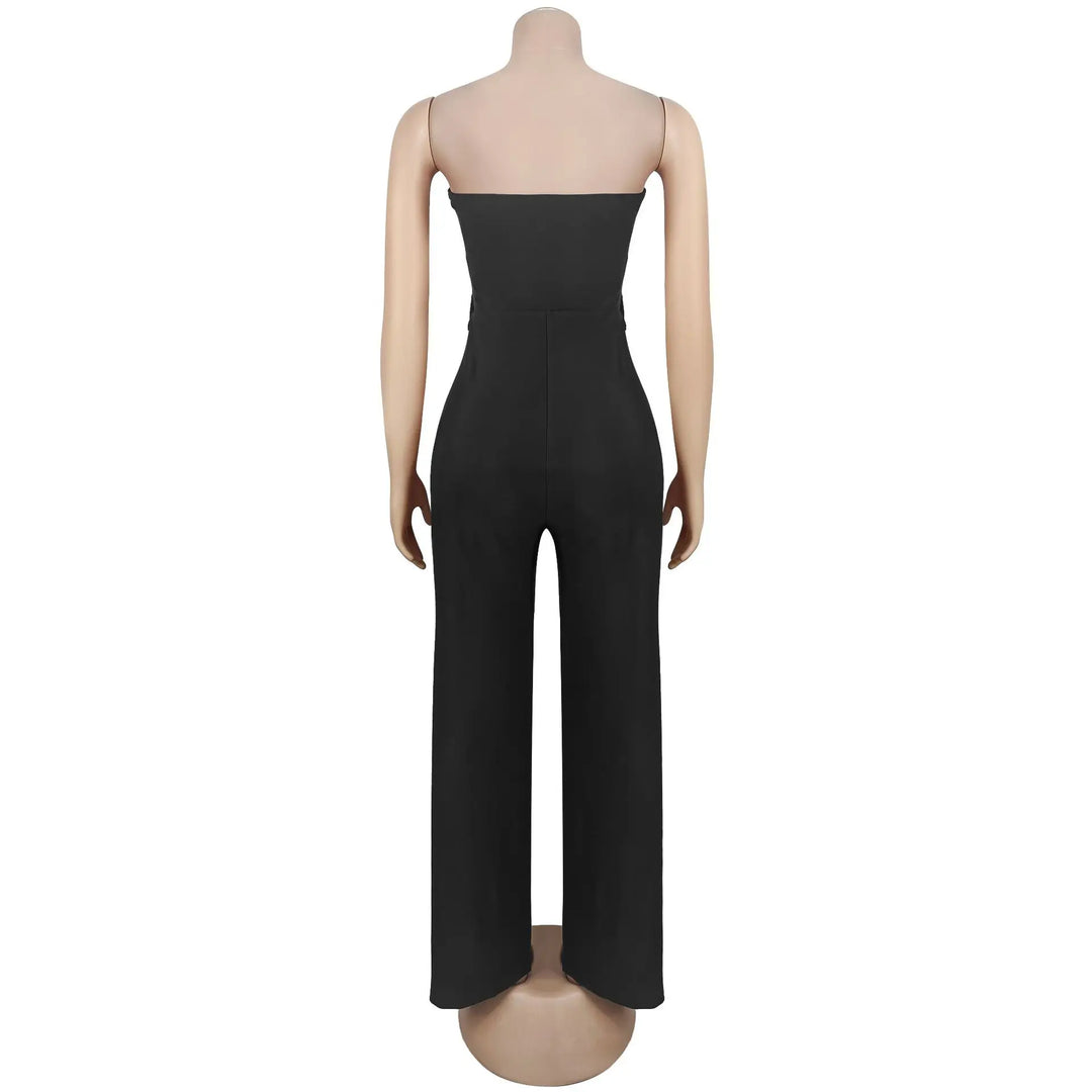 Fagadoer Women Elegant Sleeveless Stretch