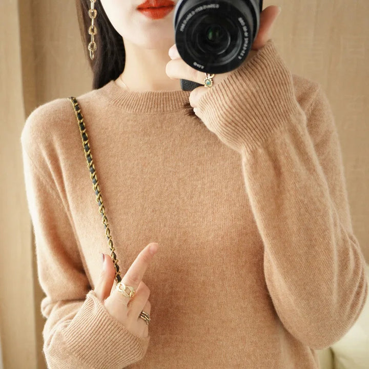 Autumn And Winter Cashmere Sweater Women&