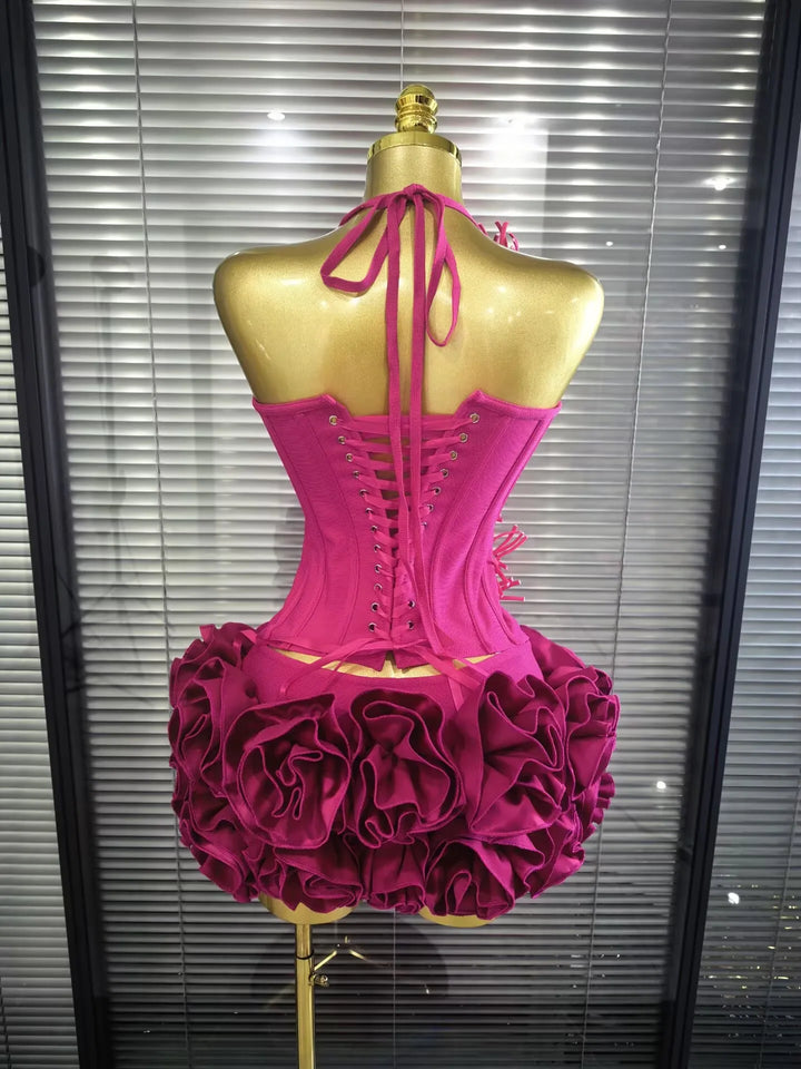 Exclusve Strapless Bodycon Dress For Night