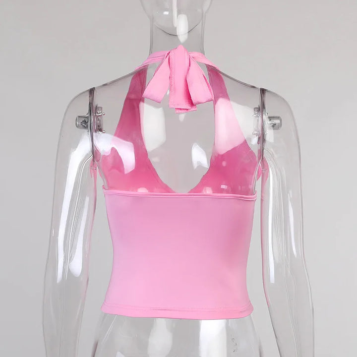BidiJones Signature Off Shoulder Cotton Crop Top