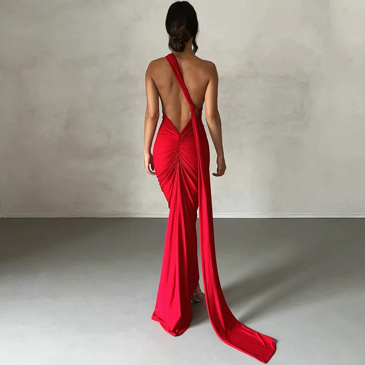 Todoblack Neon Y2K Signature Bodycon Maxi Dress