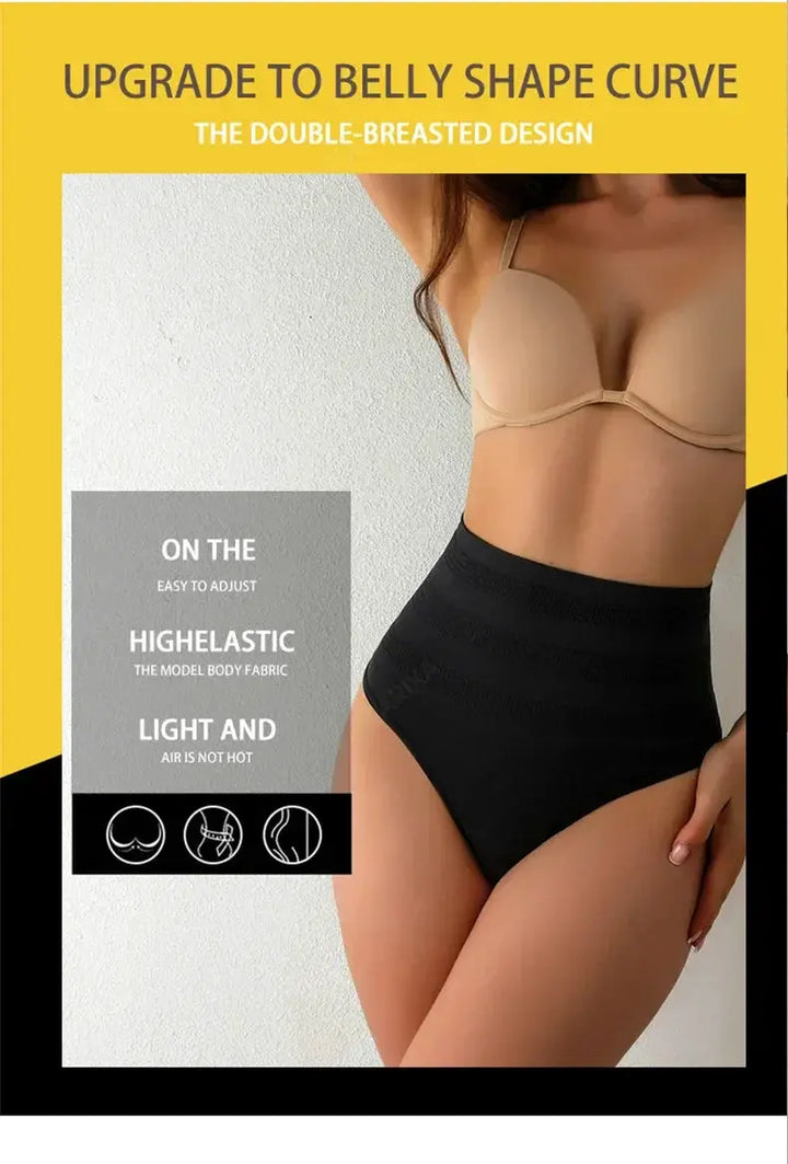 Flarixa Tummy Control Panties High Waist Belly Shaper
