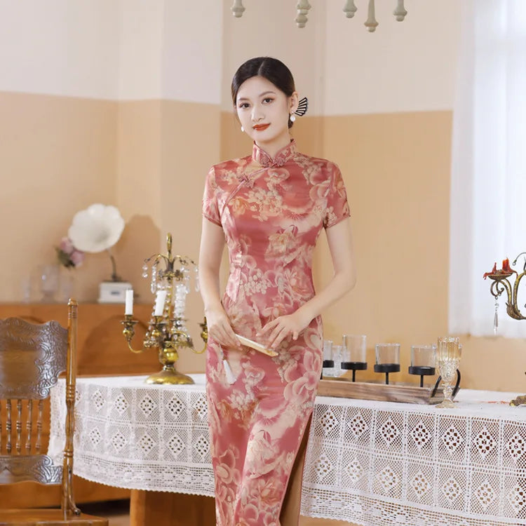 Elegant Vintage Chinese Cheongsam For Party