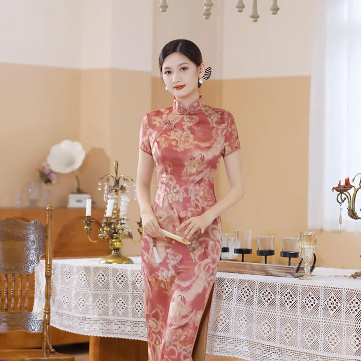Elegant Vintage Chinese Cheongsam For Party