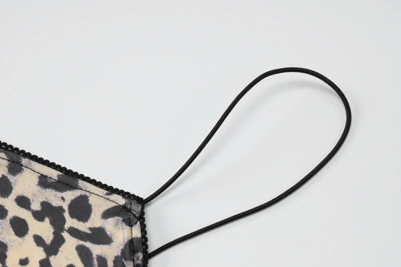 Hugcitar Leopard Backless Bodycon Maxi Dress