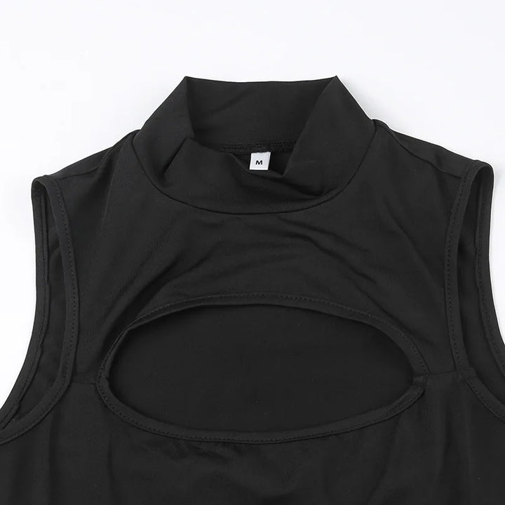 Sexy Irregular Backless Bodysuit For Women