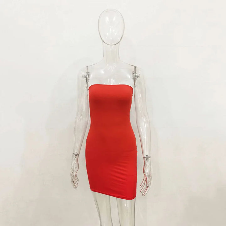 Signature Strapless Mini Dress By Tyfyo