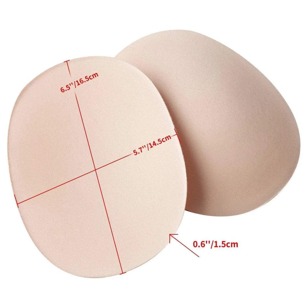 1 Pair Soft Sponge Enhancing Butt Pads Non-adhesive Enhancer - OurLum.com
