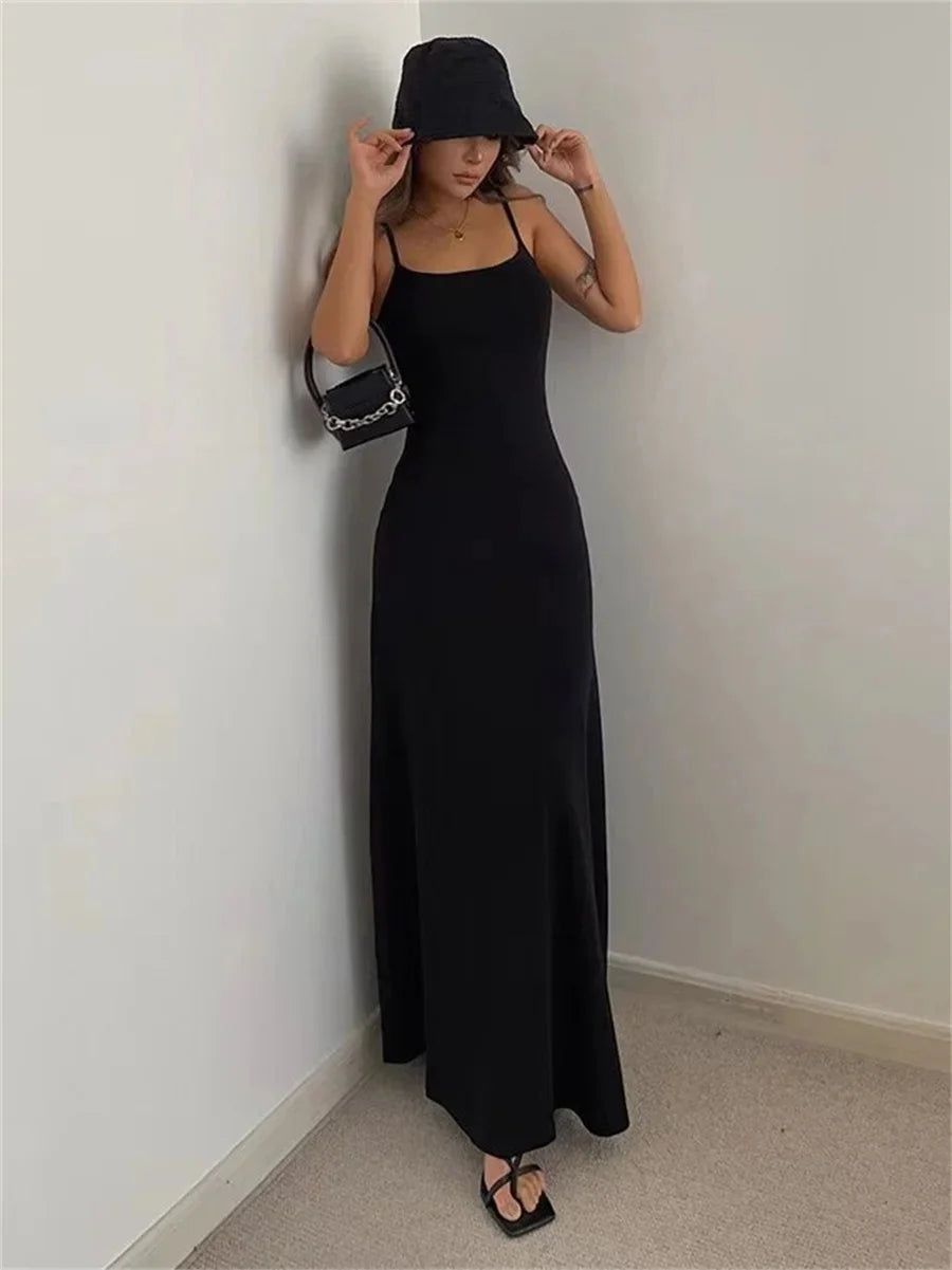 Limited Sleeveless Bodycon Ankle-Length Dress