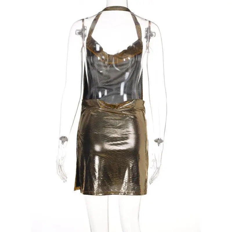 Goocheer Premium Halter Dress For Prom And Summer