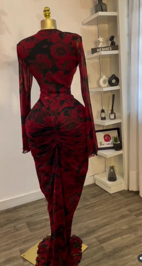 Luxury Empire Maxi Dress Dynamic Fit For Night