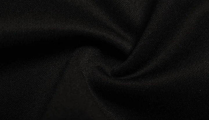 Sculptural Black Lace Sheath Dress Elevates Your