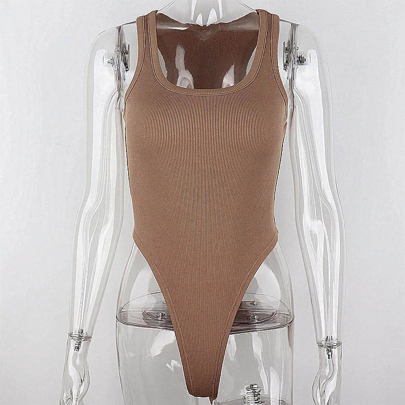 Bidijones Signature Cotton Knit Bodysuit Exclusive