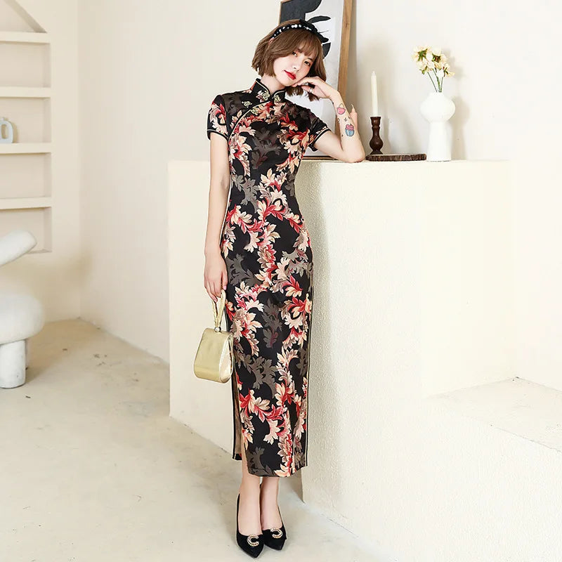 Elegant Vintage Chinese Cheongsam For Party
