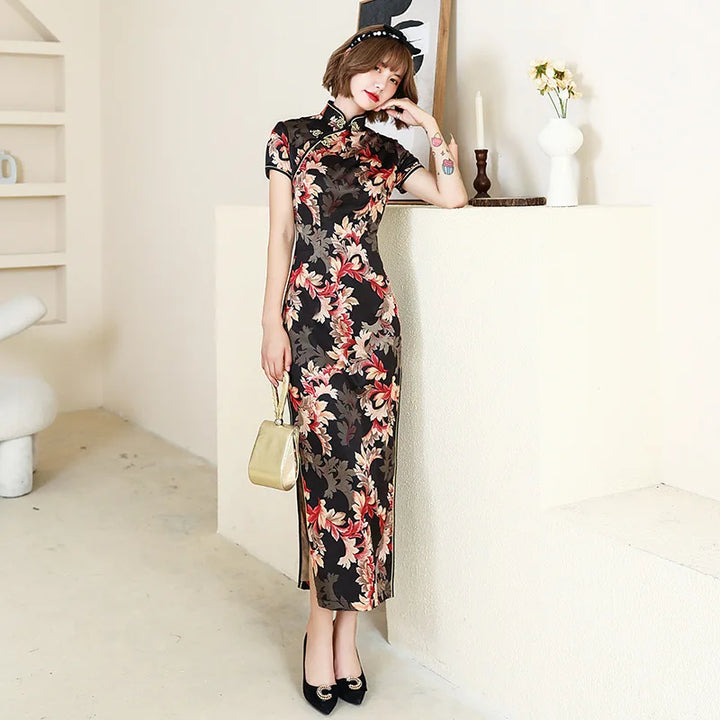 Elegant Vintage Chinese Cheongsam For Party