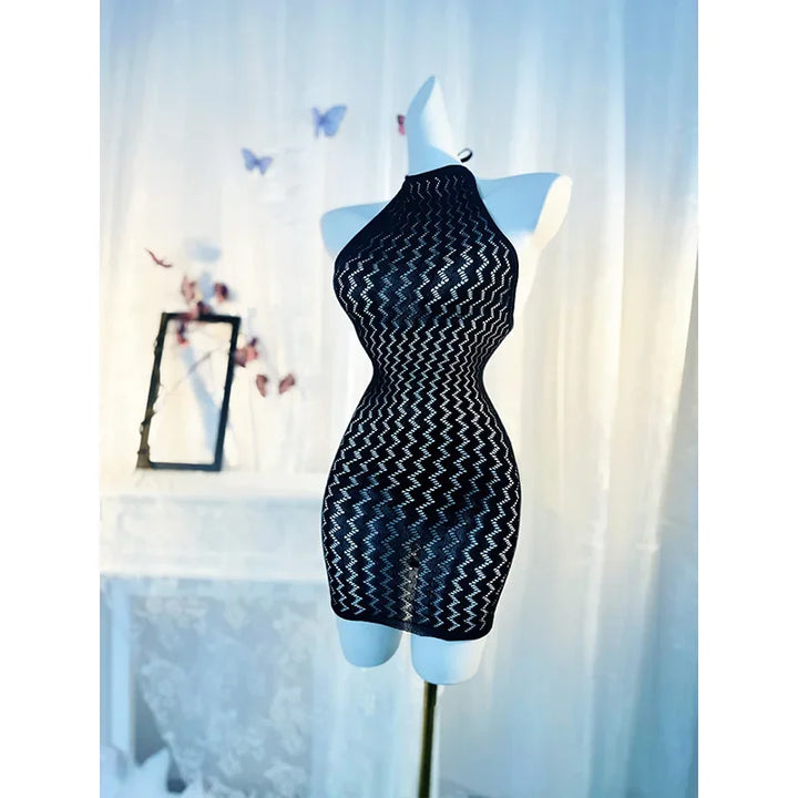 Women Sexy Fishnet Cover Up See Through Beachwear