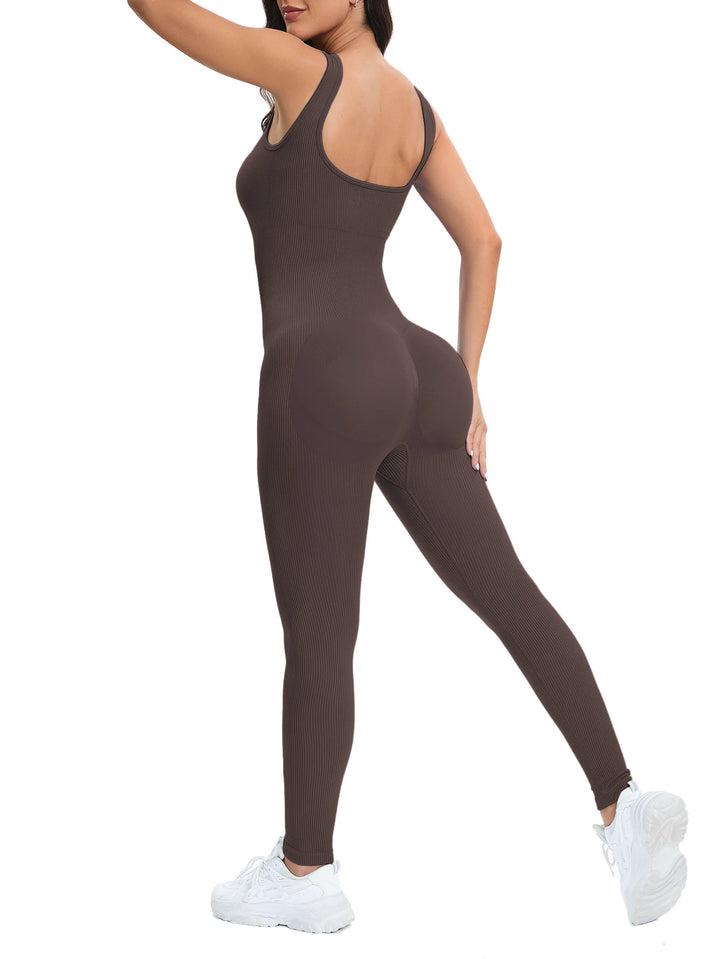 Shapewear Jumpsuit Built In Bra Bodycon Romper