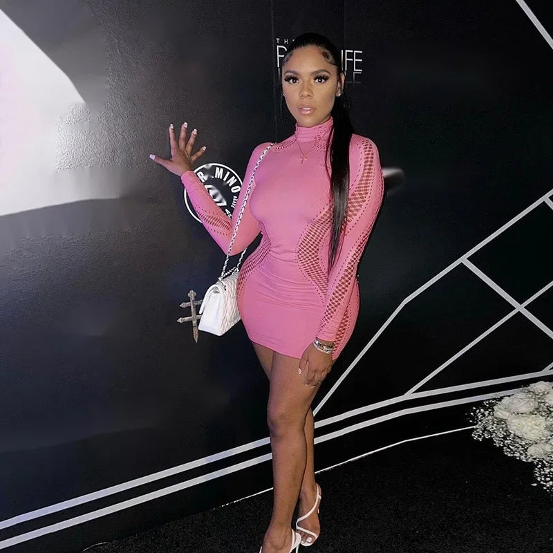 Exclusive Signature Seamless Knit Bodycon Mini