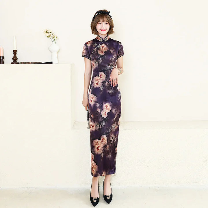 Elegant Vintage Chinese Cheongsam For Party