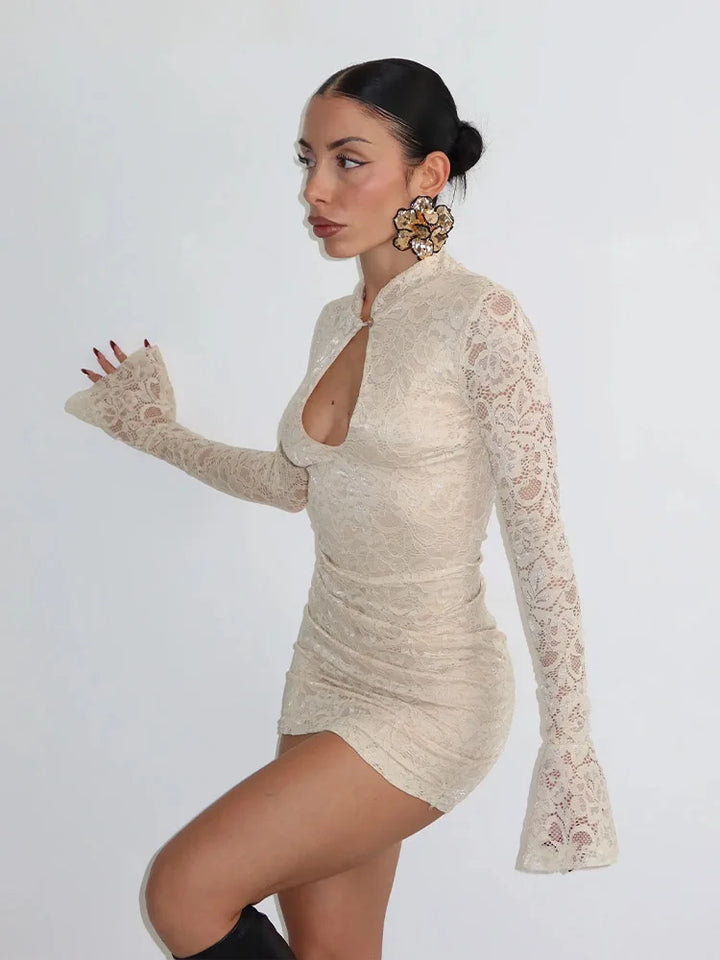 Ahagaga Premium Knit Mini Sheath Dress