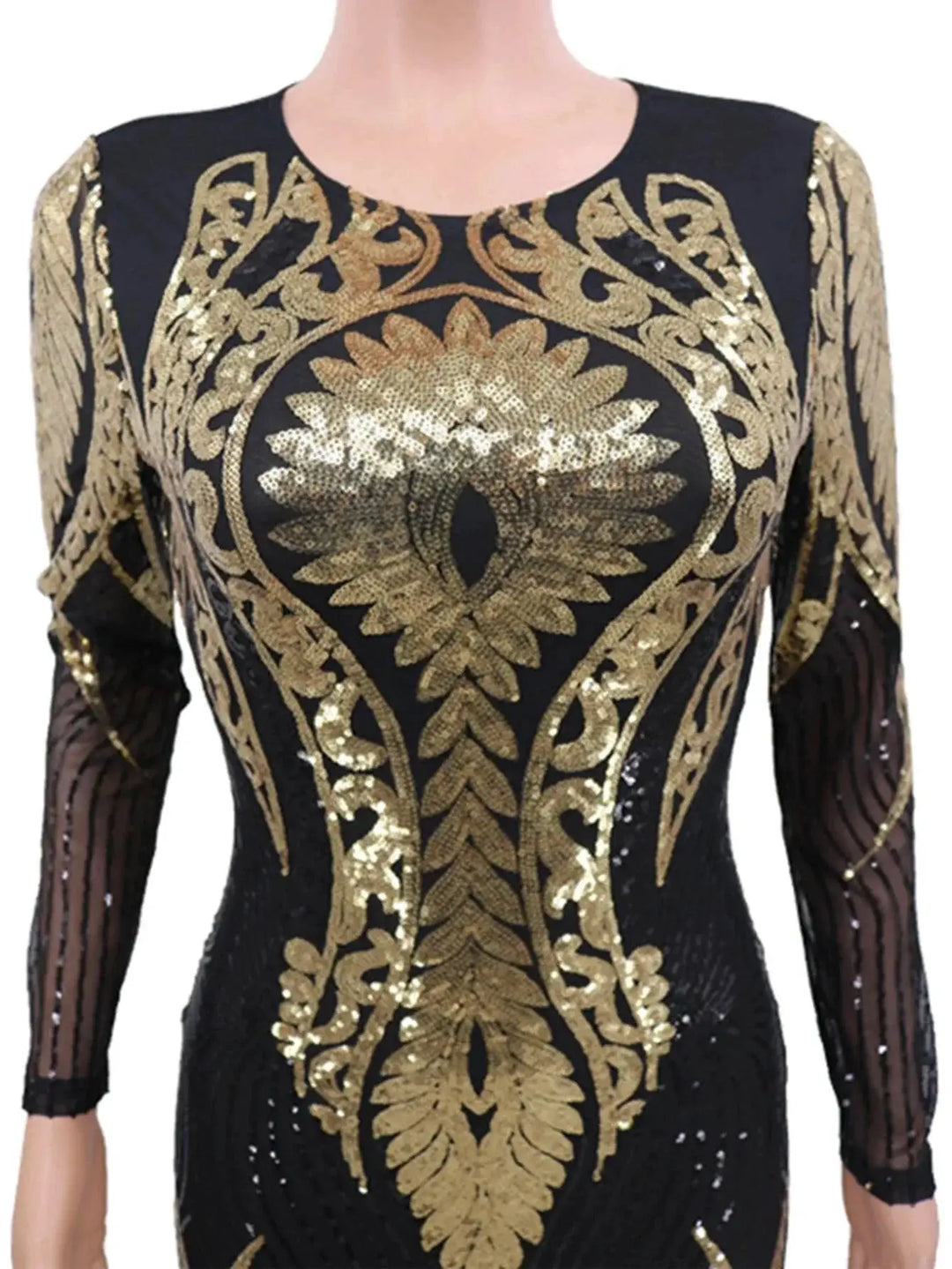 Sparkling Sequin Nightlife Glamour Jumpsuit Shimmering