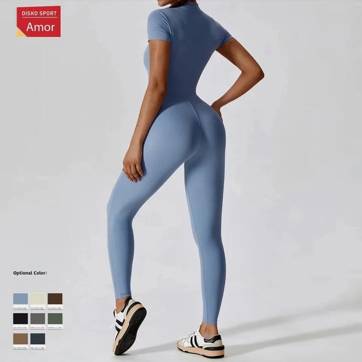 Women Luxury Elastic Jumpsuit For Active Comfort