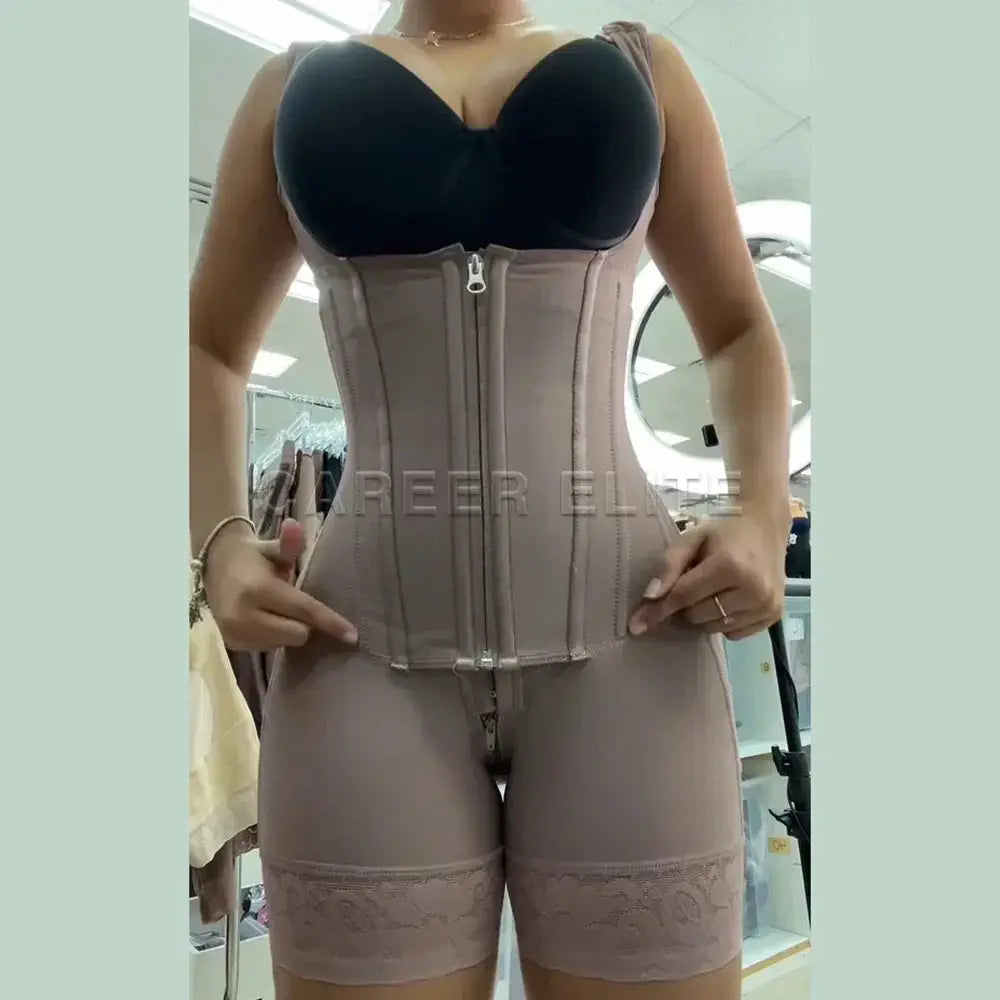 Ultimate Double Compression Bodysuit Shapewear For Women
