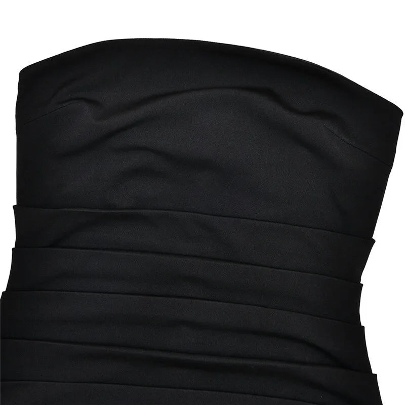 Mozision Premium Off Shoulder Backless Maxi