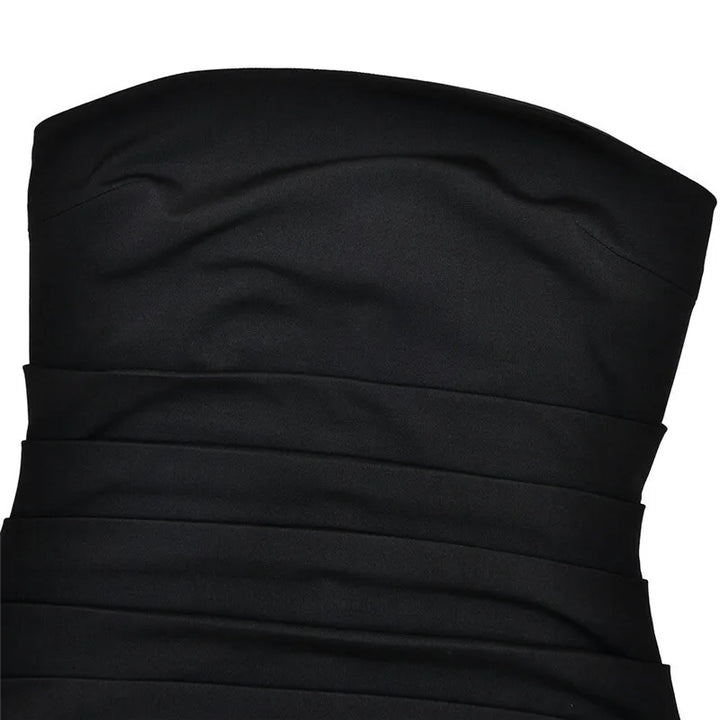 Mozision Premium Off Shoulder Backless Maxi