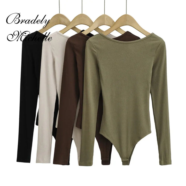 Luxury Backless Knitted Jumpsuit For Women