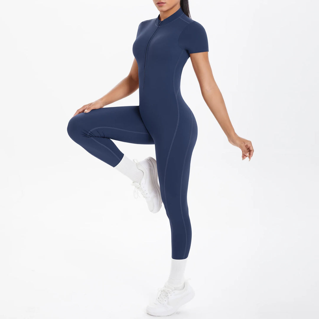 Backless Scrunch Jumpsuit For Women Push Up Yoga