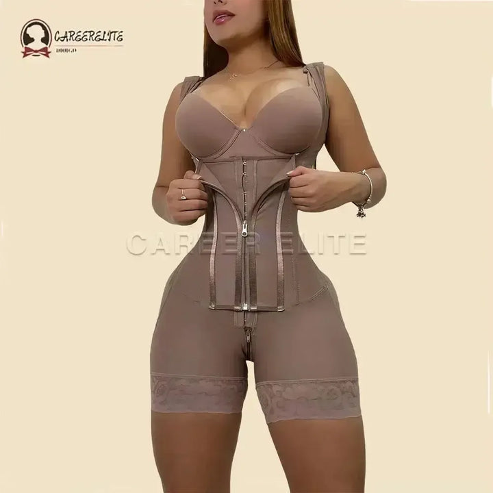 Ultimate Double Compression Bodysuit Shapewear For Women