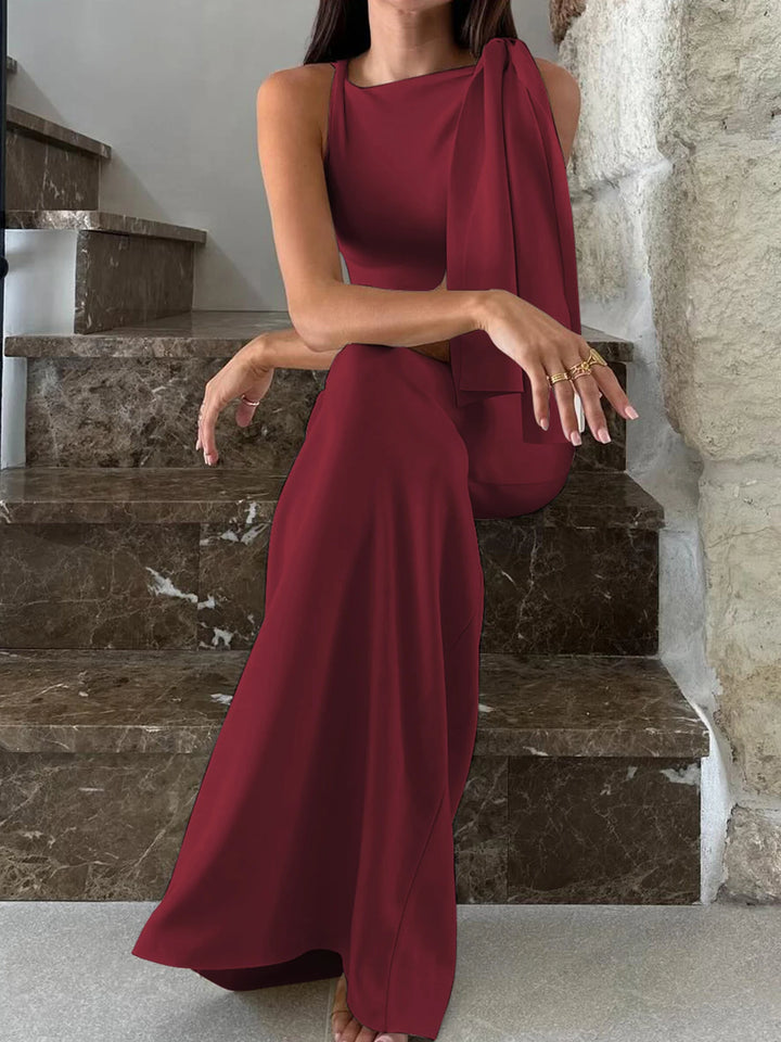 Signature Knit Maxi Dress For Summer Elegance