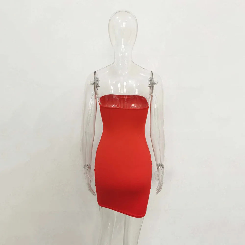 Signature Strapless Mini Dress By Tyfyo