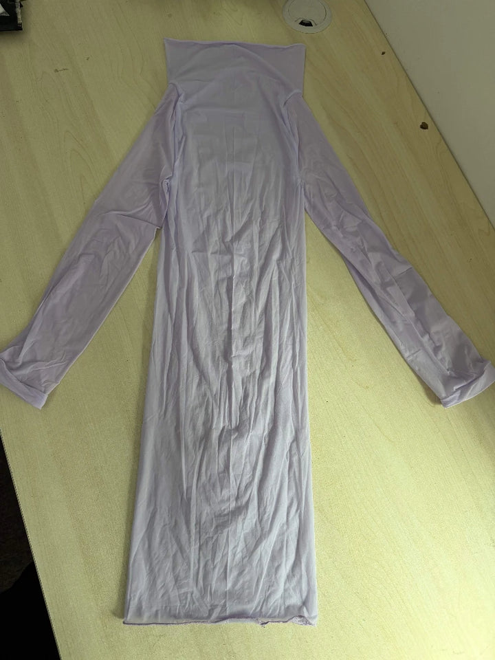 Joskaa Transparent Stretch Seamless Lingerie Dress