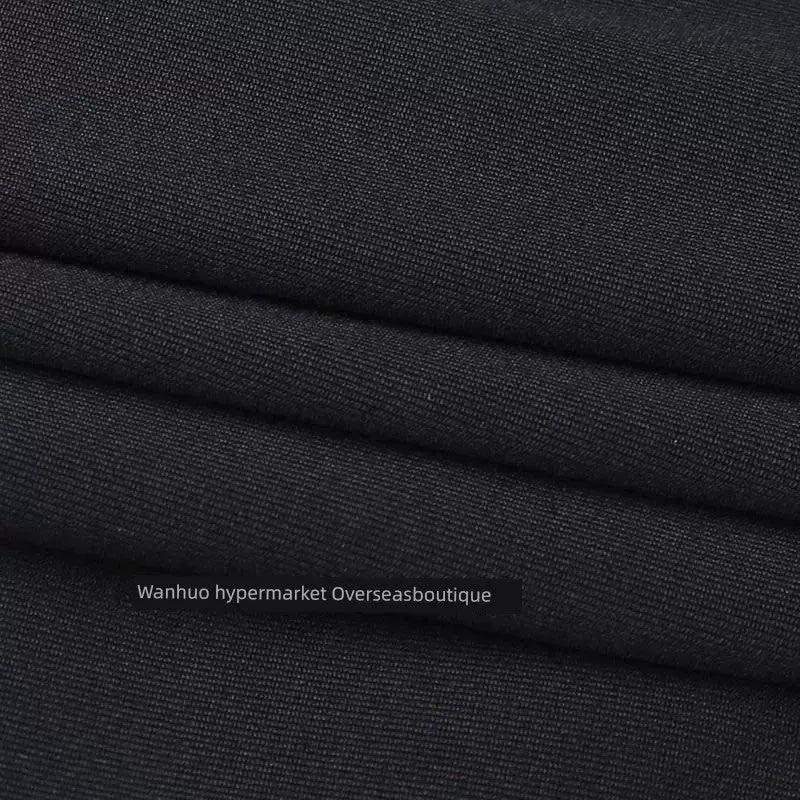 Split Spy Girl Strap Dress V Neck Lace Trim Slim Fit Slit - OurLum.com