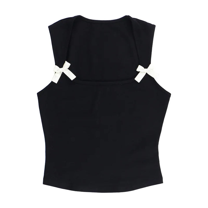 Dozw Exclusive Vintage Gothic Black Knit Tube Top