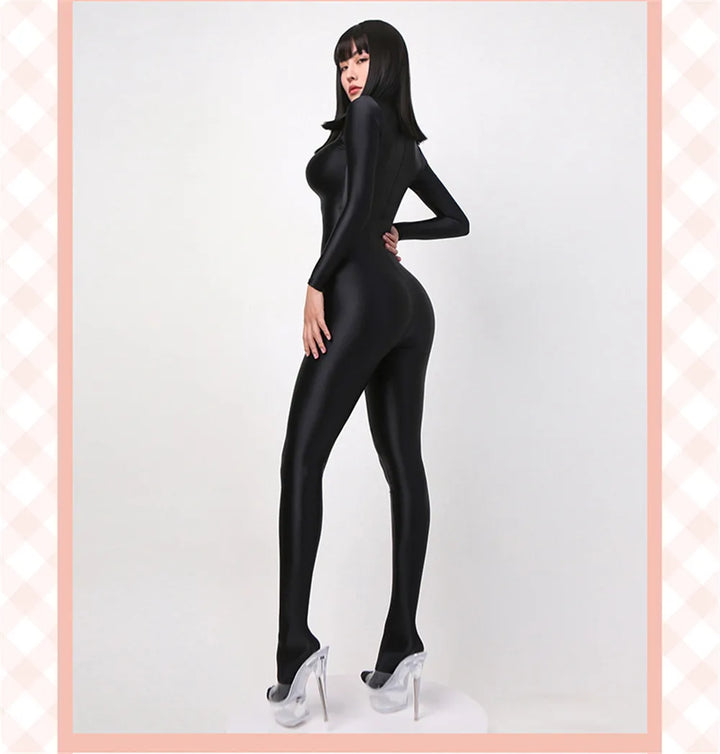 Premium Slim Fit Nylon Jumpsuit For Women