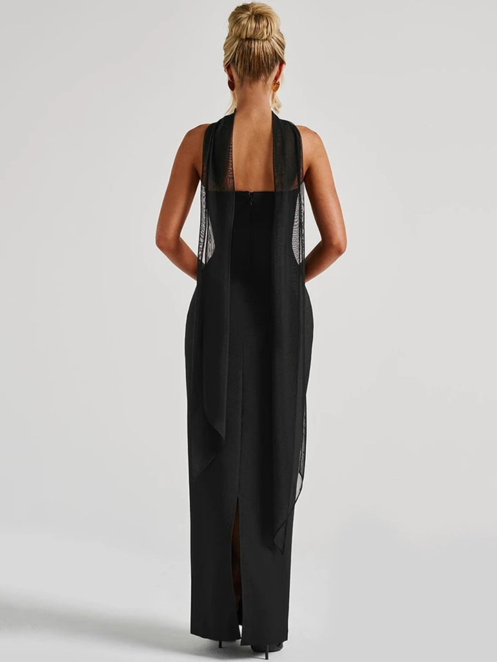 Mozision Strapless Maxi Dress Off Shoulder Club
