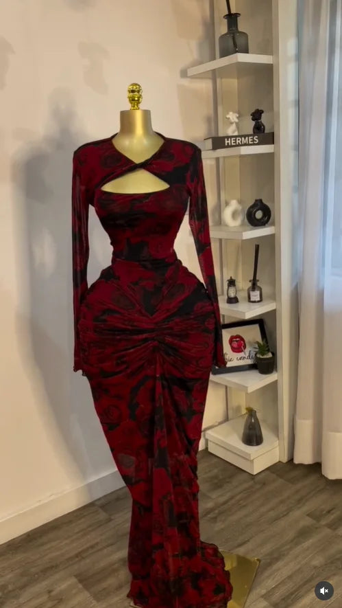 Luxury Empire Maxi Dress Dynamic Fit For Night