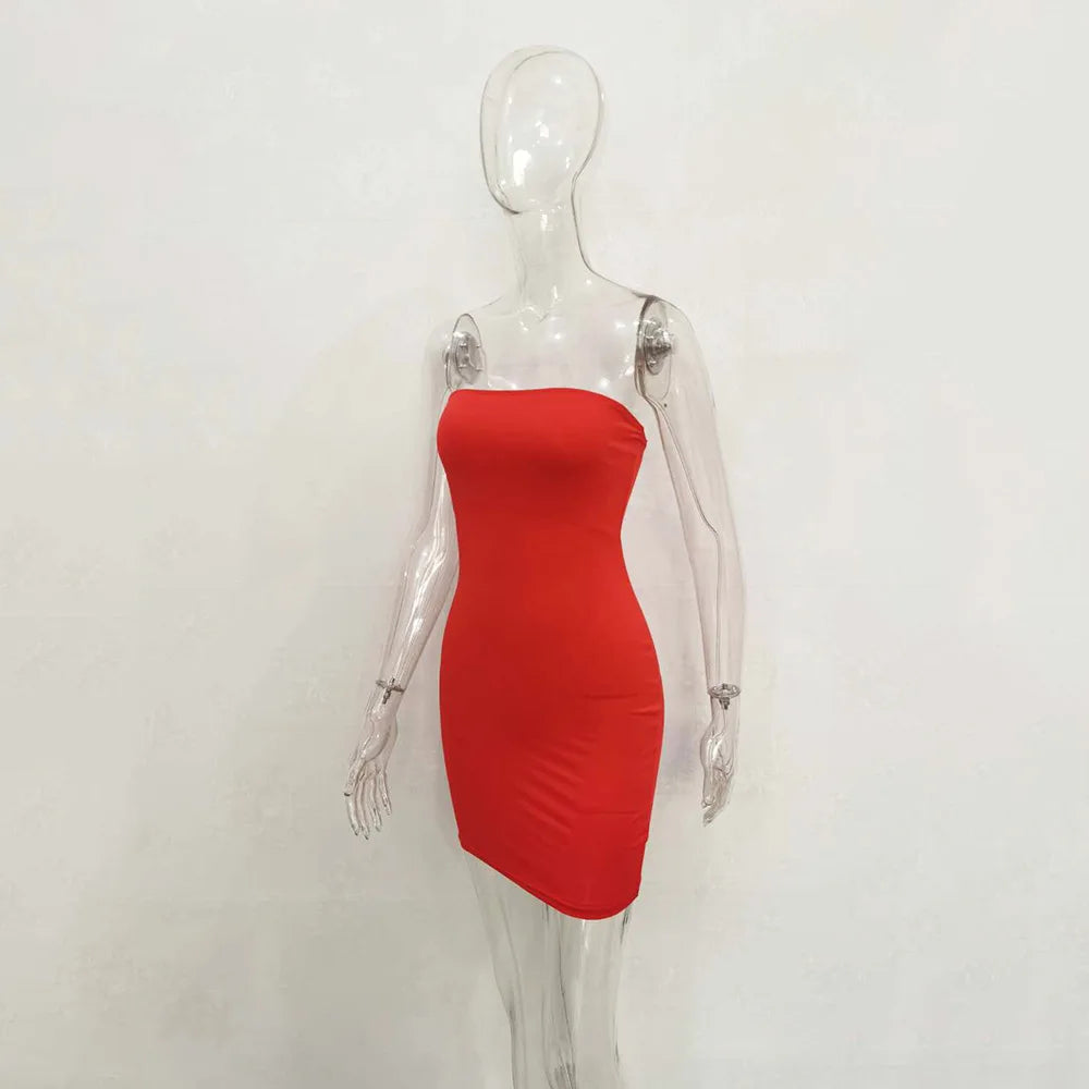 Signature Strapless Mini Dress By Tyfyo