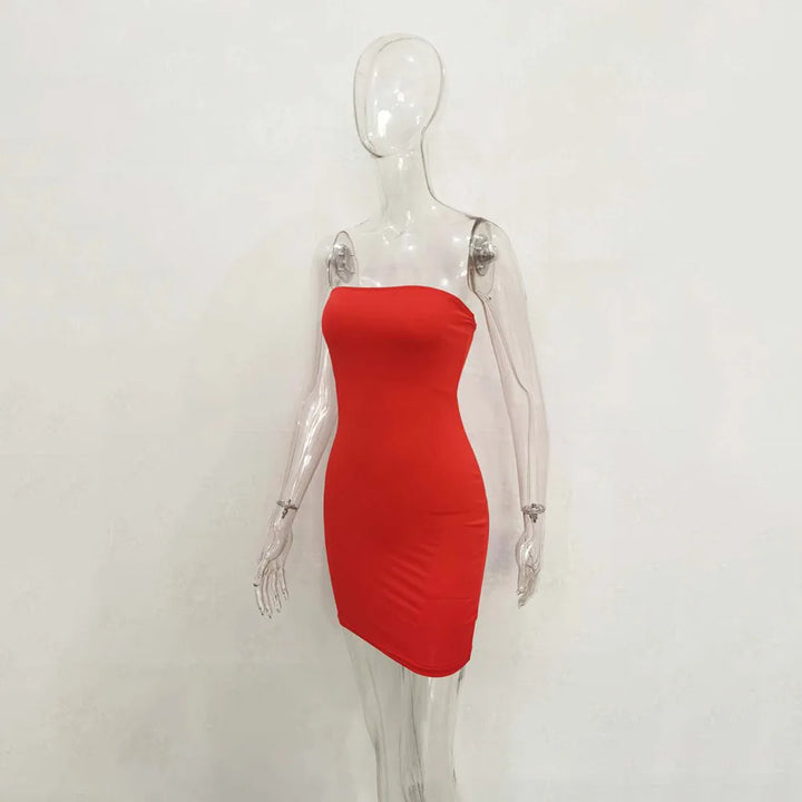 Signature Strapless Mini Dress By Tyfyo