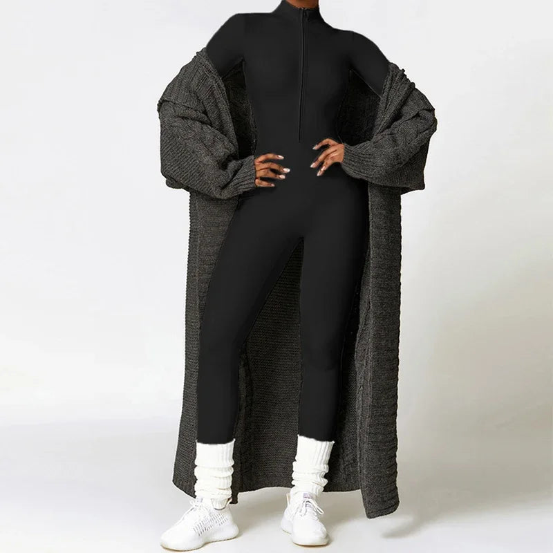 Seitei Amour Premium Warm Winter Fleece Jumpsuit